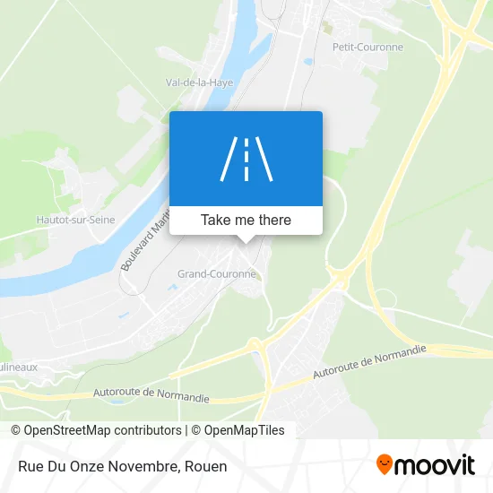 Rue Du Onze Novembre map