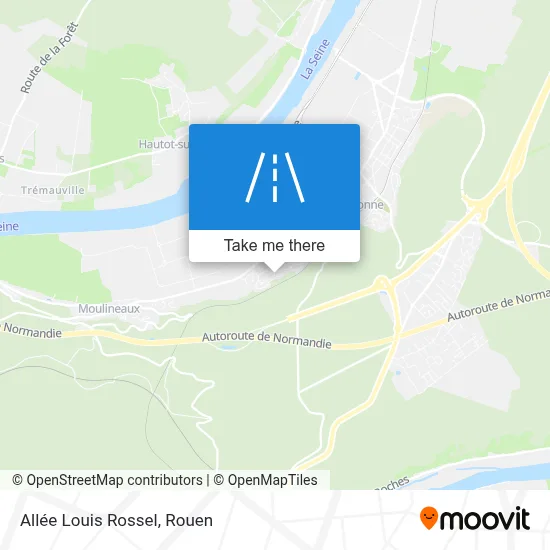 Allée Louis Rossel map