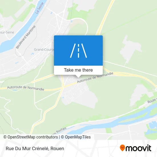 Rue Du Mur Crénelé map