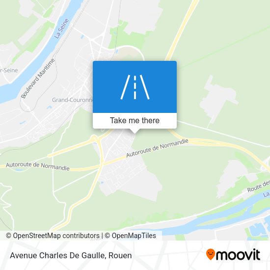 Avenue Charles De Gaulle map