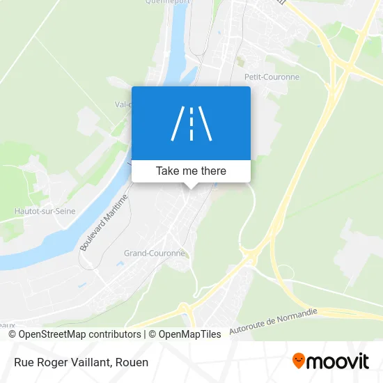 Rue Roger Vaillant map