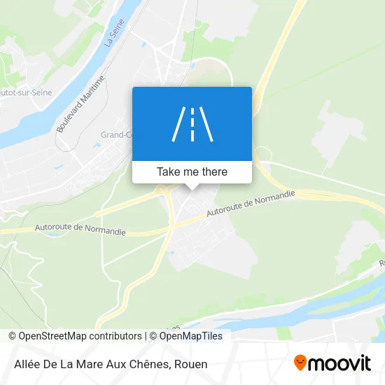 Allée De La Mare Aux Chênes map