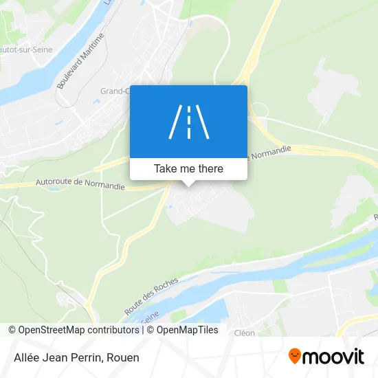 Allée Jean Perrin map