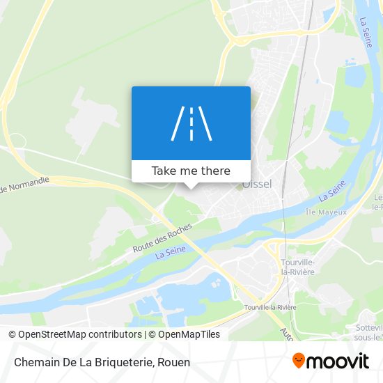 Mapa Chemain De La Briqueterie