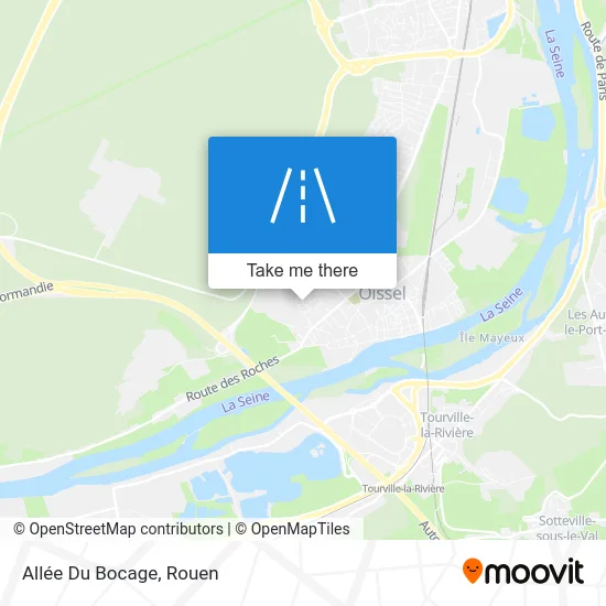 Allée Du Bocage map