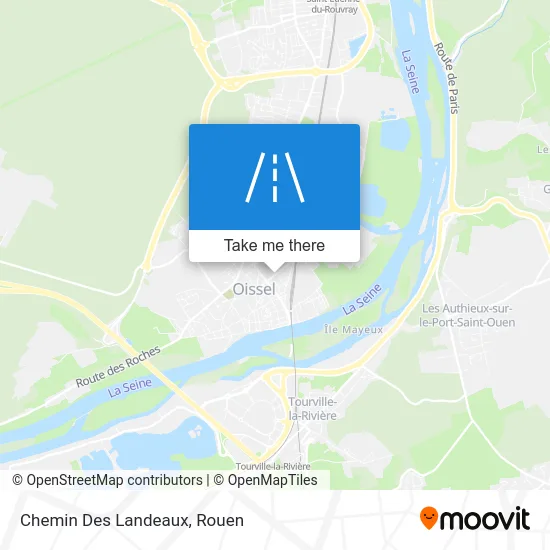 Chemin Des Landeaux map