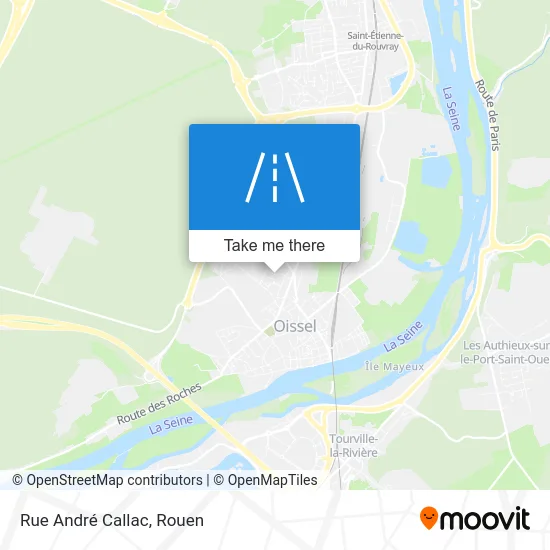 Rue André Callac map