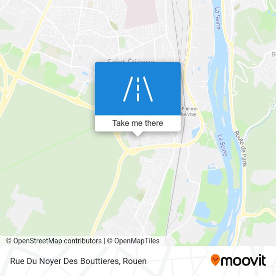 Rue Du Noyer Des Bouttieres map