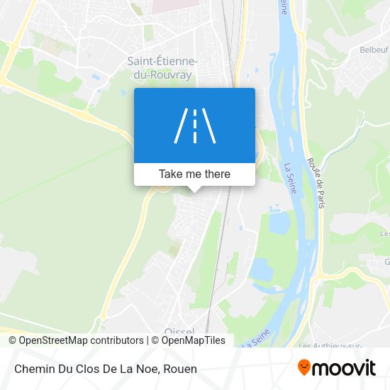 Chemin Du Clos De La Noe map
