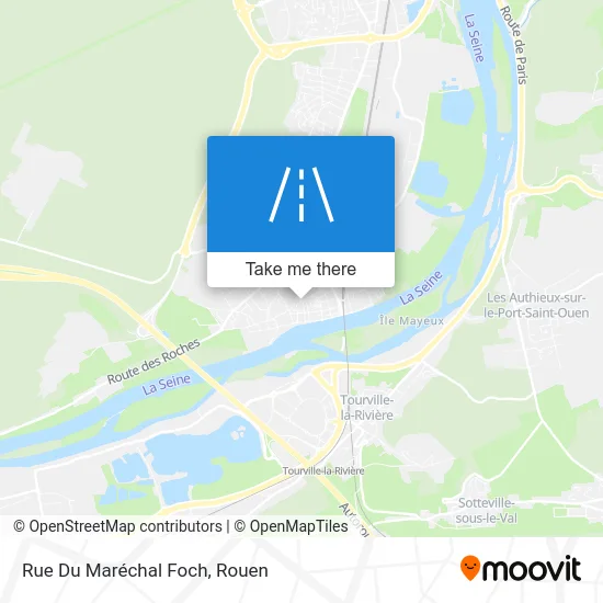 Rue Du Maréchal Foch map