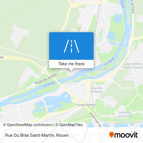 Rue Du Bras Saint-Martin map