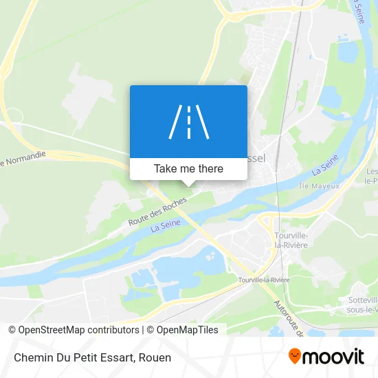 Chemin Du Petit Essart map