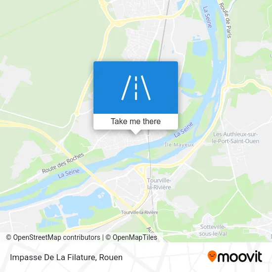 Impasse De La Filature map