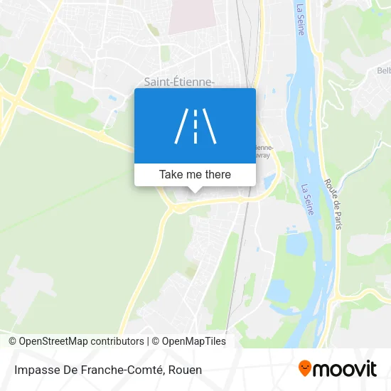 Impasse De Franche-Comté map