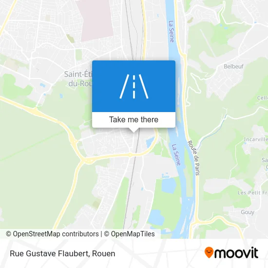 Rue Gustave Flaubert map
