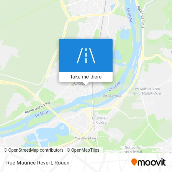 Rue Maurice Revert map