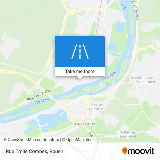 Rue Émile Combes map