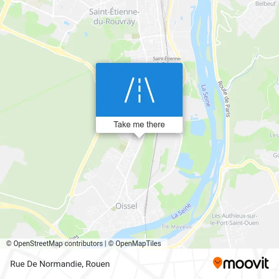 Rue De Normandie map
