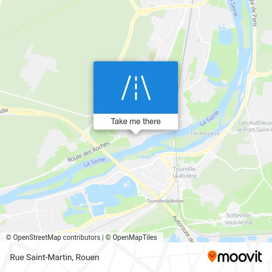 Rue Saint-Martin map