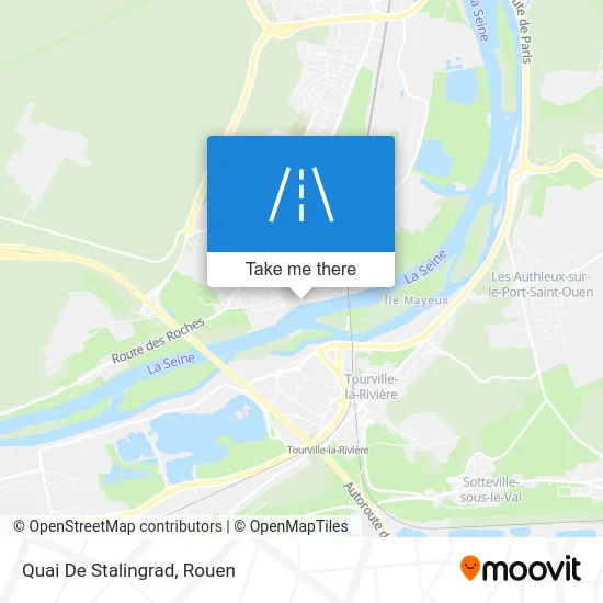 Quai De Stalingrad map