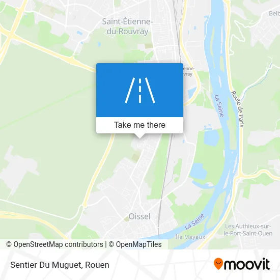 Sentier Du Muguet map