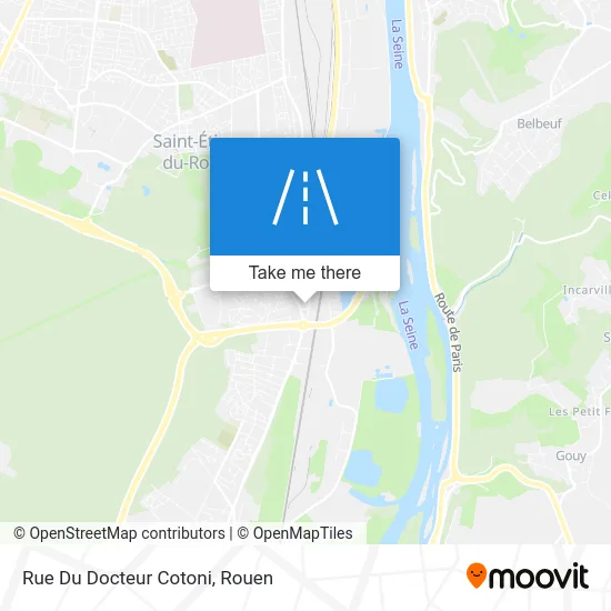Rue Du Docteur Cotoni map