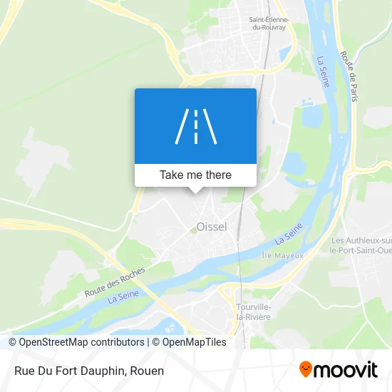 Rue Du Fort Dauphin map