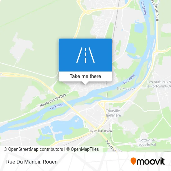 Rue Du Manoir map