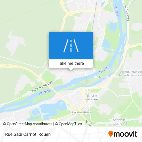 Rue Sadi Carnot map