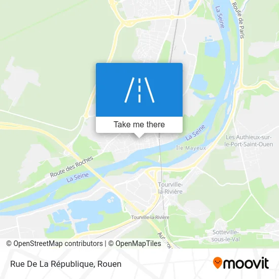 Rue De La République map