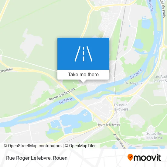 Rue Roger Lefebvre map