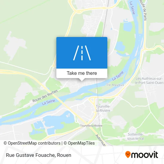 Rue Gustave Fouache map