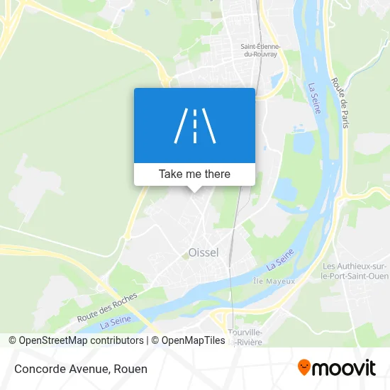 Avenue De La Concorde map