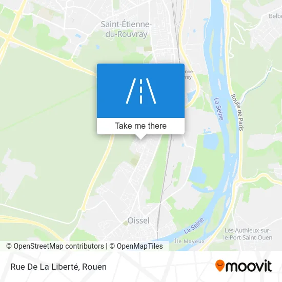Rue De La Liberté map