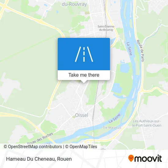 Hameau Du Cheneau map