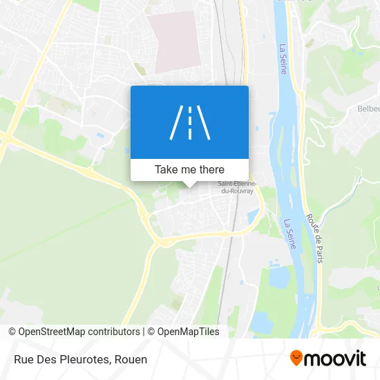 Rue Des Pleurotes map