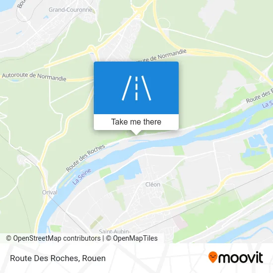 Route Des Roches map