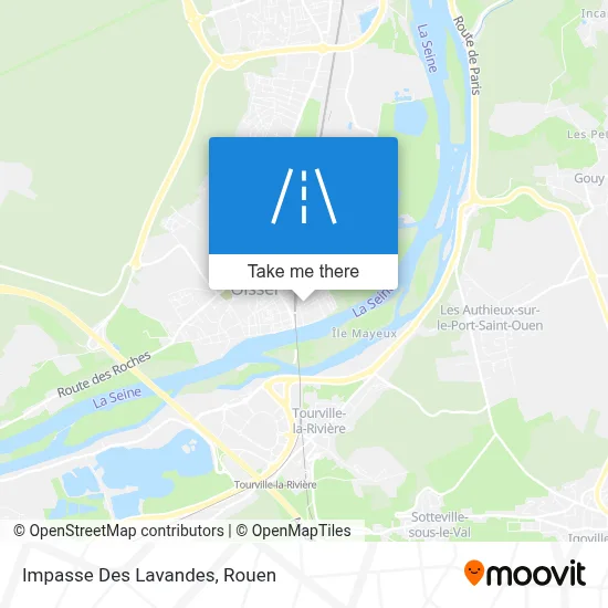 Impasse Des Lavandes map