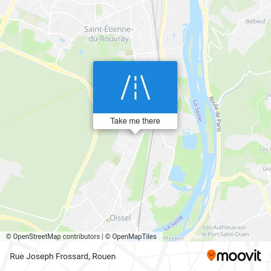 Rue Joseph Frossard map