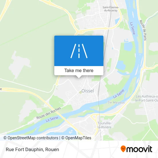 Rue Fort Dauphin map