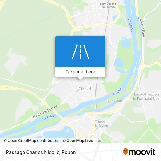 Passage Charles Nicolle map