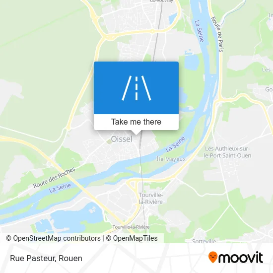 Rue Pasteur map
