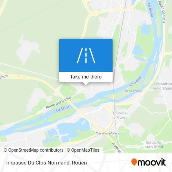 Impasse Du Clos Normand map