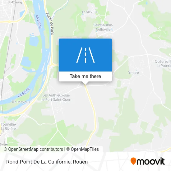 Rond-Point De La Californie map