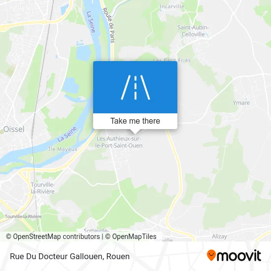 Rue Du Docteur Gallouen map