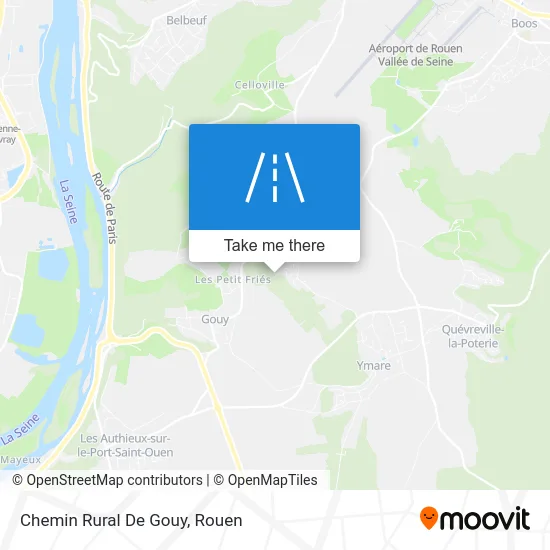 Chemin Rural De Gouy map