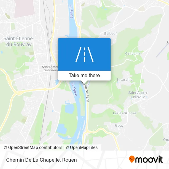 Chemin De La Chapelle map
