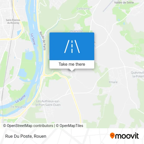 Rue Du Poste map