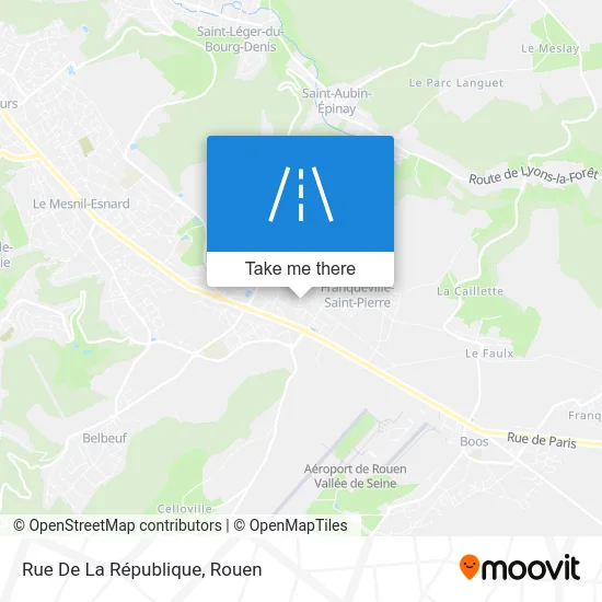 Rue De La République map