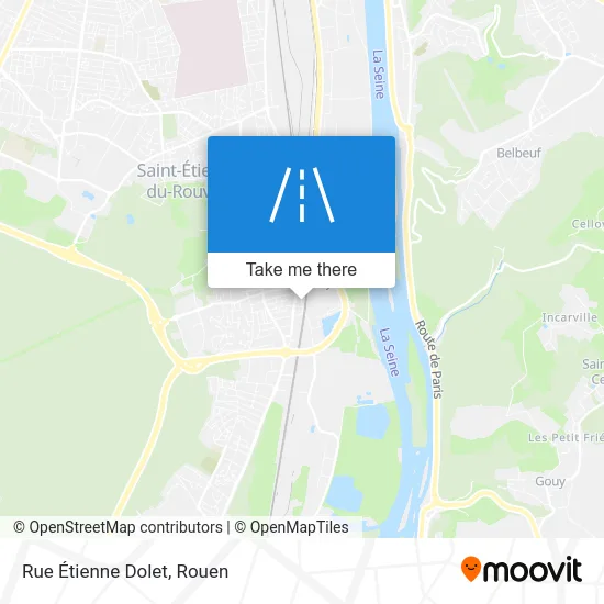 Rue Étienne Dolet map